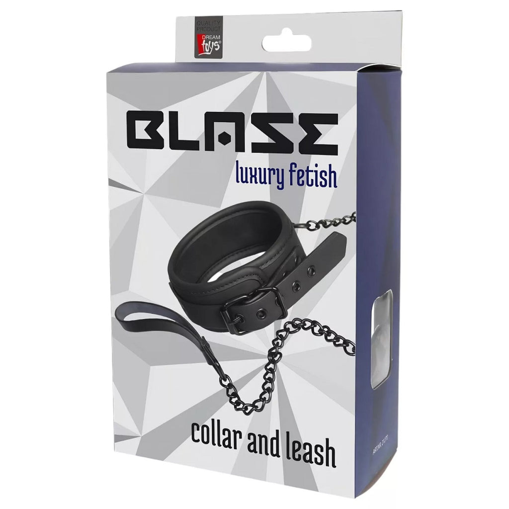 Zgarda si Lesa Blaze Luxury Fetish, Negru