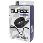 Zgarda si Lesa Blaze Luxury Fetish, Negru