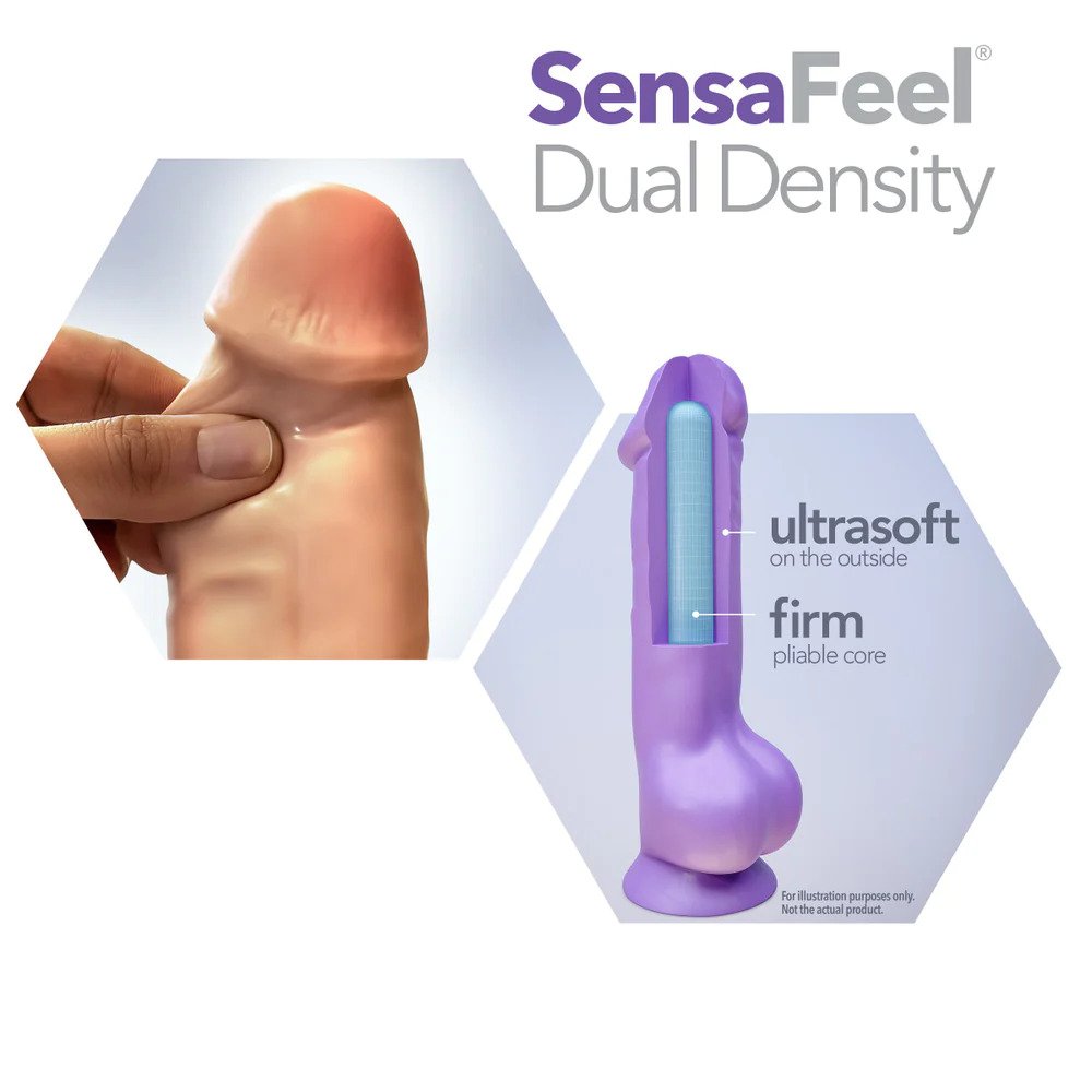 Vibrator Realist Au Naturel Sensa Feel, Dubla Densitate