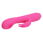 Vibrator Rachel Vibrating&Licking Silicon Roz 20 cm
