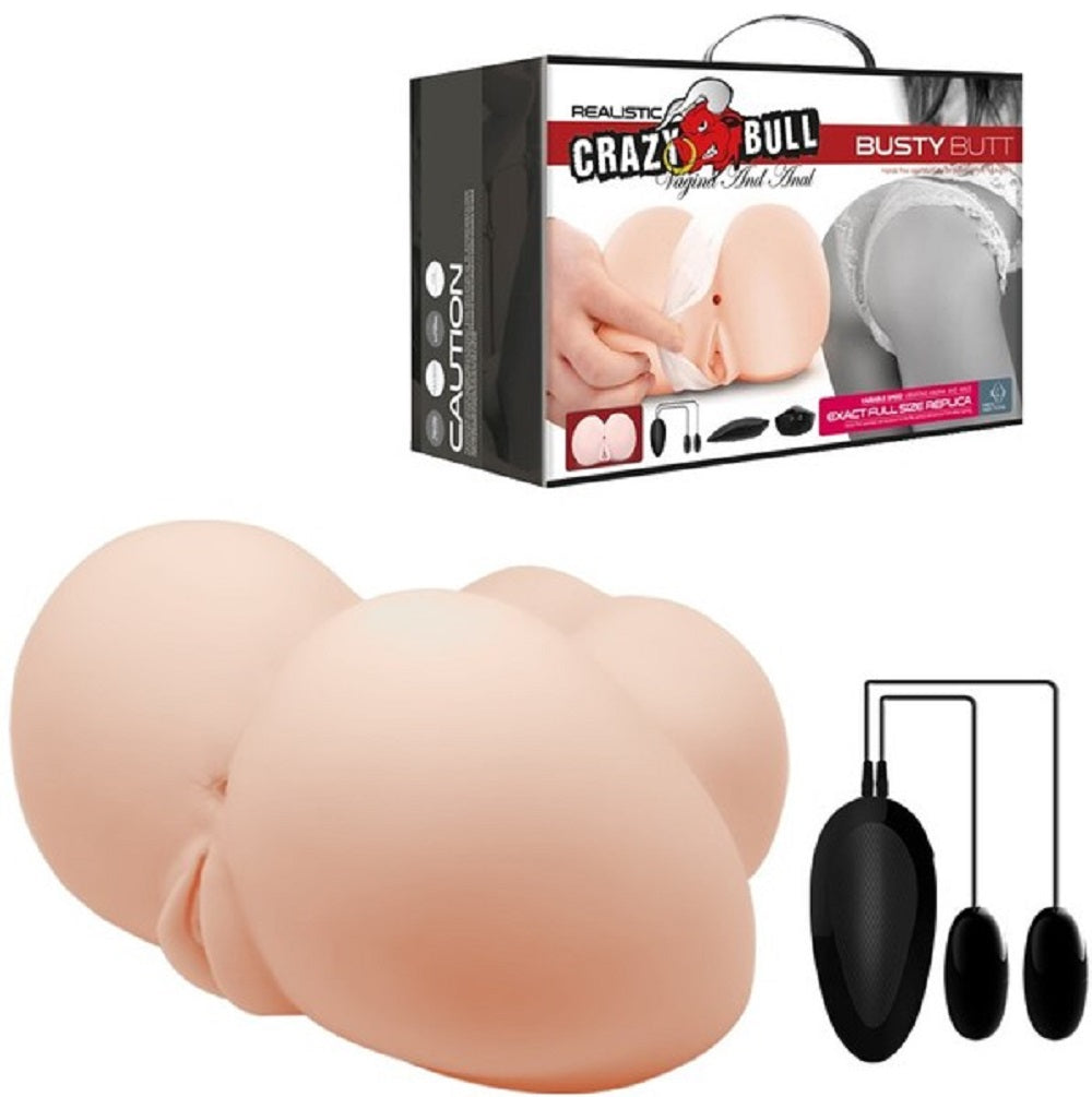 Crazy Bull Realistic Vagina and Anal Busty Butt