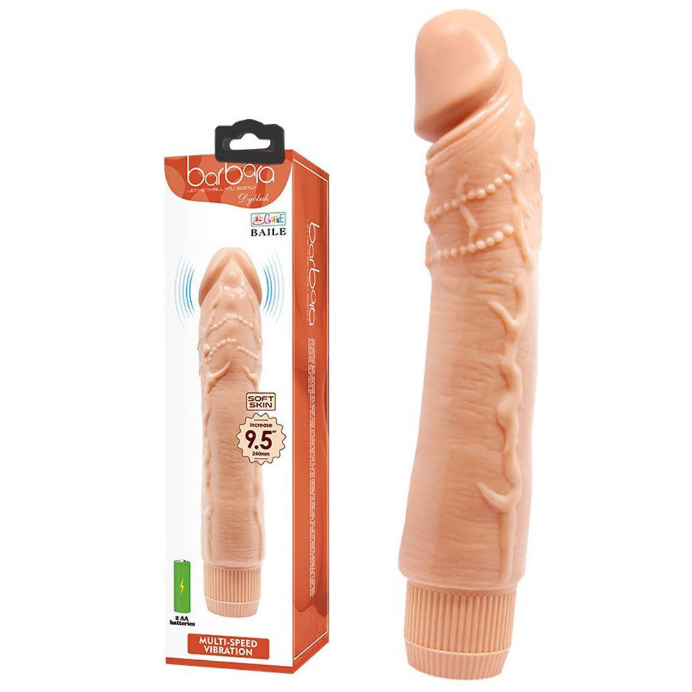 Barbara Dybbuk Realistic Multi-Speed Vibrator 9,5 " Imagine principală a produsului