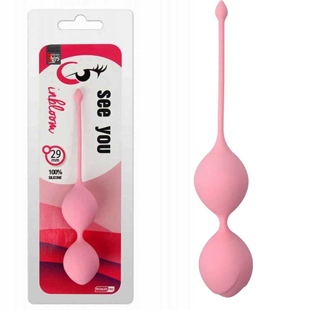 See You In Bloom Duo Balls 29 mm Pink