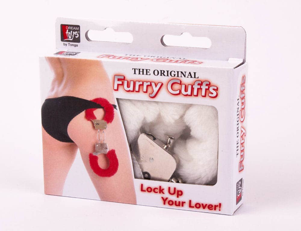 Catuse Metal With Plush White Imagine principală a produsului