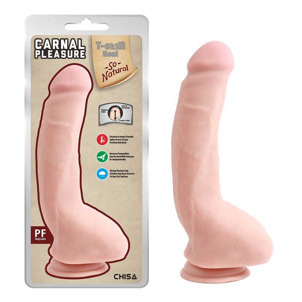 Dildo Carnal Pleasure 23.5 cm Imagine principală a produsului