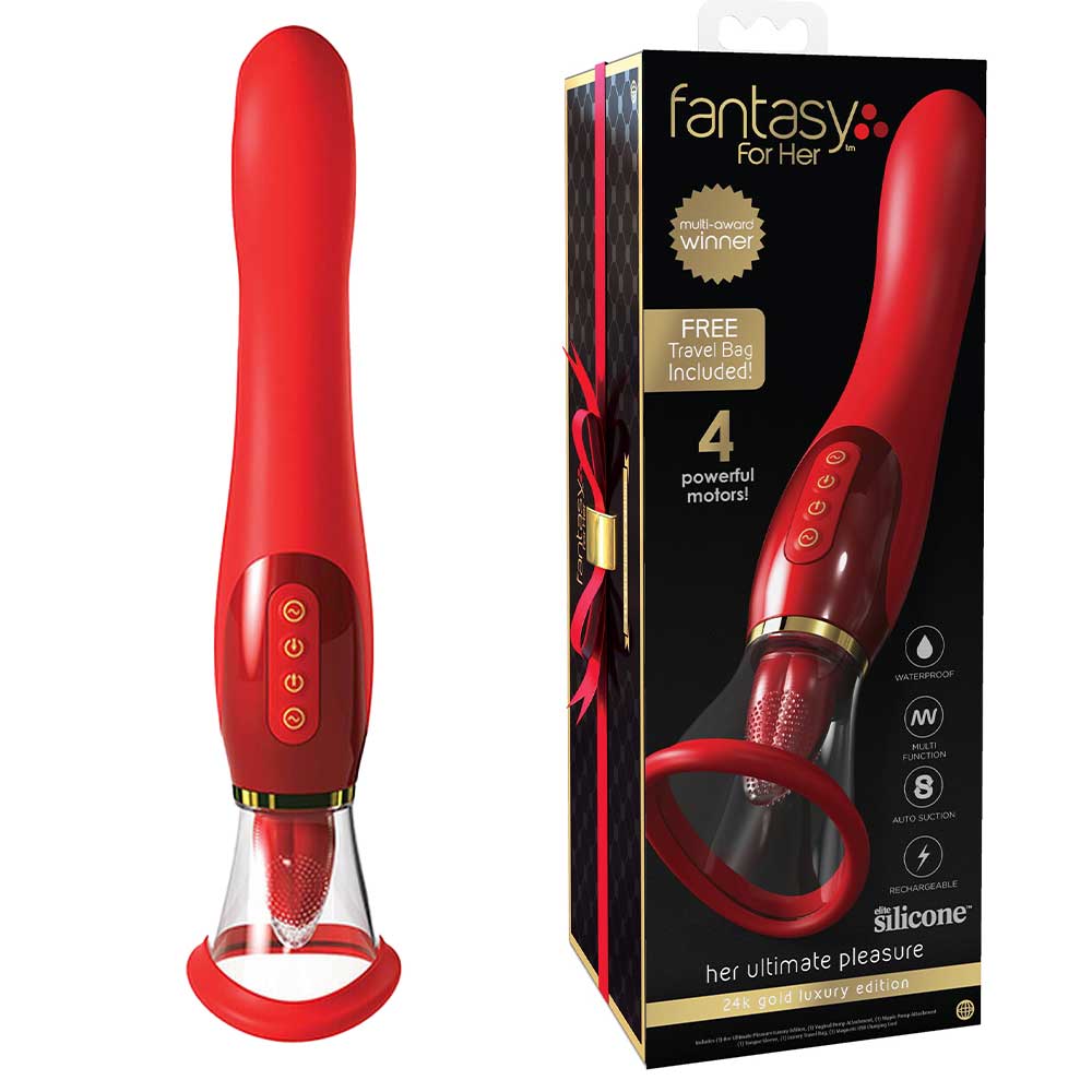Her Ultimate Pleasure Holiday Version  Red