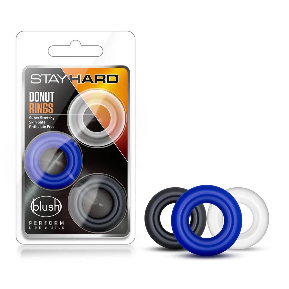 Stay Hard Donut Rings Assorted Imagine principală a produsului