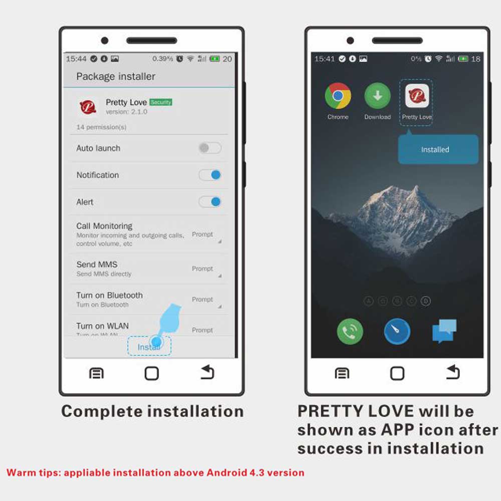 Pretty Love Archenemy App