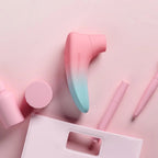 Stimulator Clitoris Lovense Tenera 2 Bluetooth Control, Free App, IPX7, Silicon, Roz/Albastru