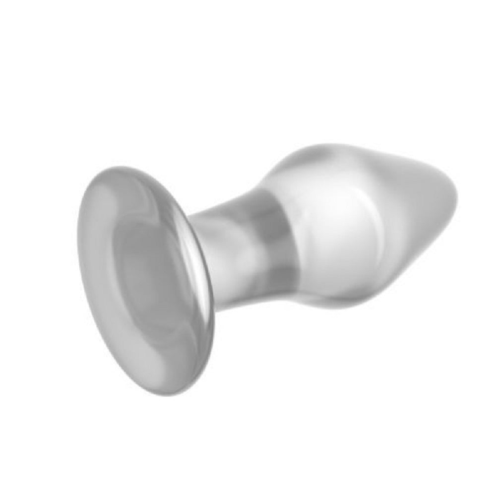 Glass Romance Anal Plug Clear
