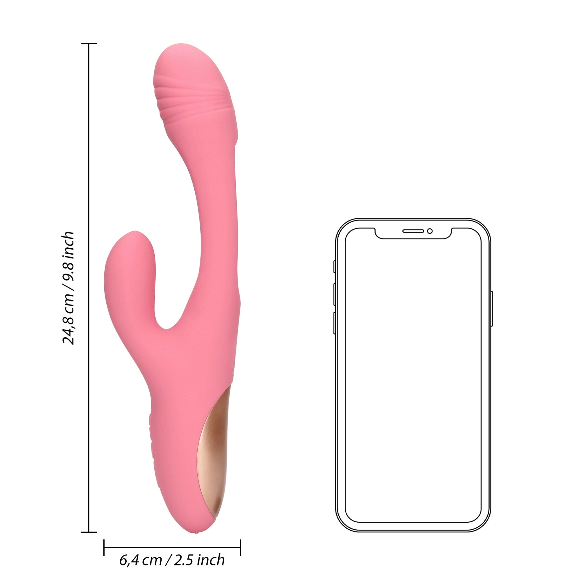 Vibrator Iepuras Flapping G-Spot Rabbit