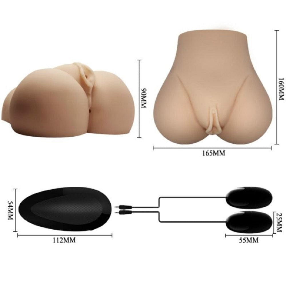 Crazy Bull Realistic Vagina and Anal Lifelike Experiens