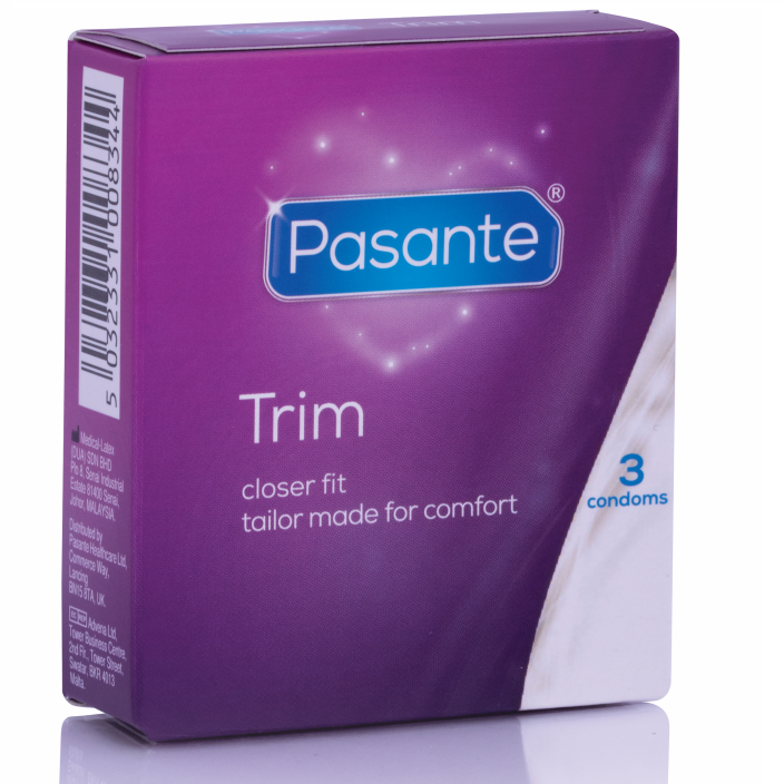 Prezervative Pasante Trim 3 buc Imagine principală a produsului