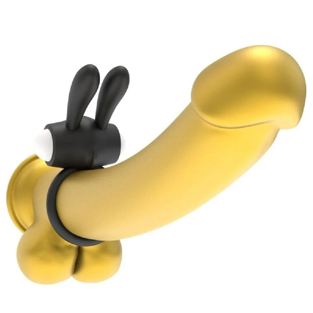 Inel de Penis Power Clit Cockring Silicon Negru