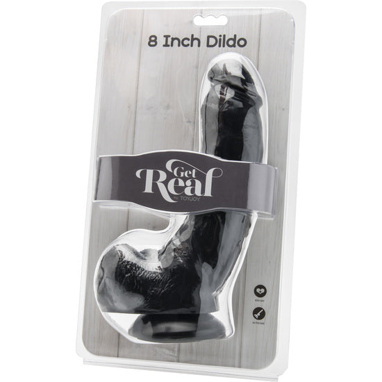 Dildo Get Real Negru 23 cm