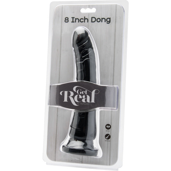 Dildo Get Real Negru 20.5 cm Imagine principală a produsului