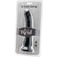 Dildo Get Real Negru 20.5 cm