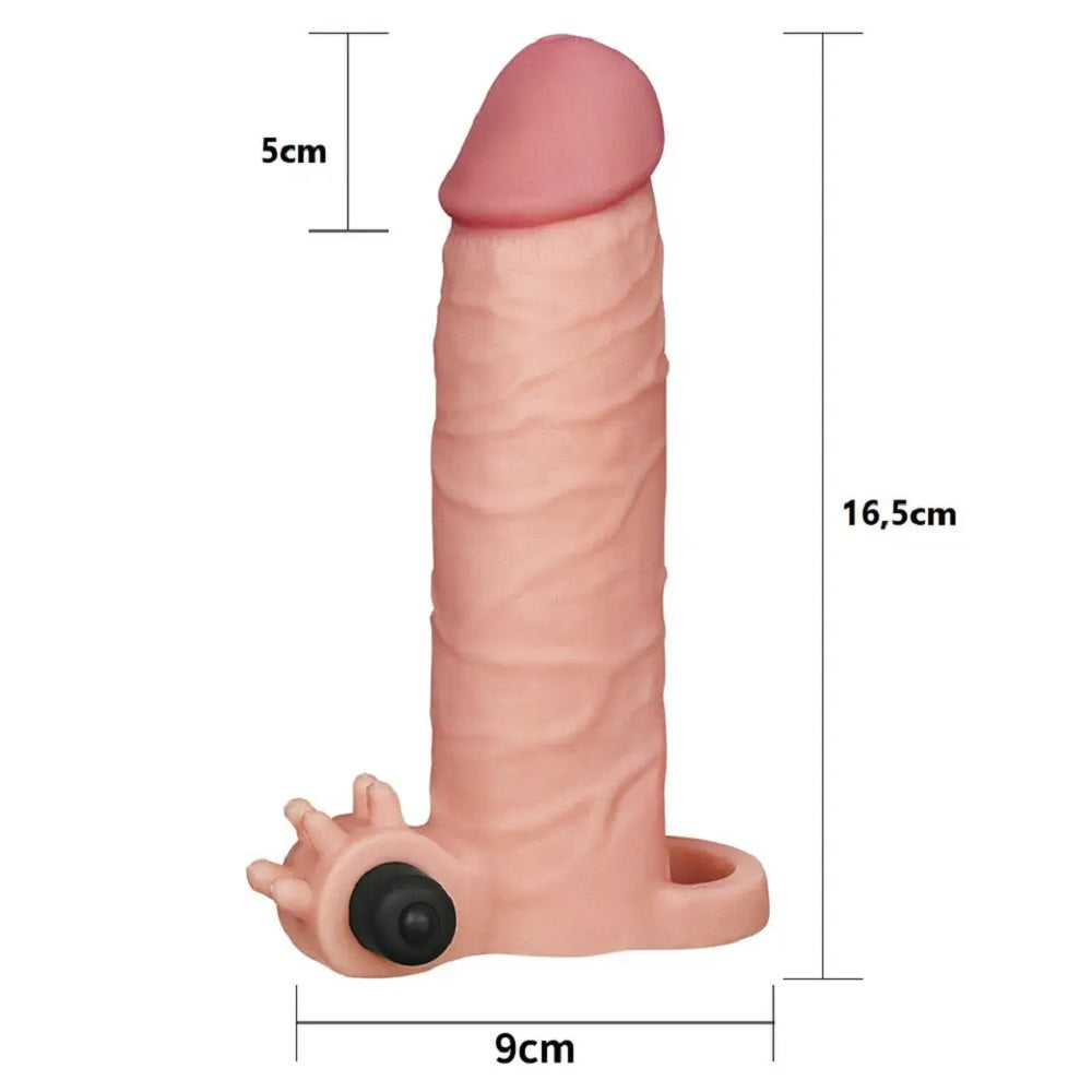 Pleasure X-Tender Vibrating Penis Sleeve #1 Imagine secundară a produsului