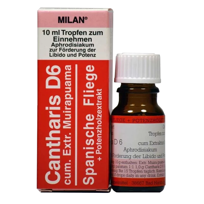 Picaturi afrodisiace Cantharis D6 - 10ml Imagine secundară a produsului