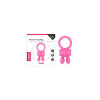 Inel de Penis Power Clit Cockring Silicon Roz