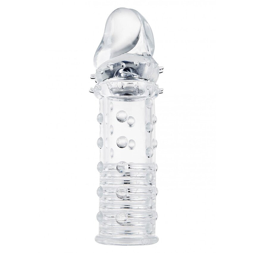 Prelungitor Penis Stud Power Transparent +4 cm Imagine principală a produsului