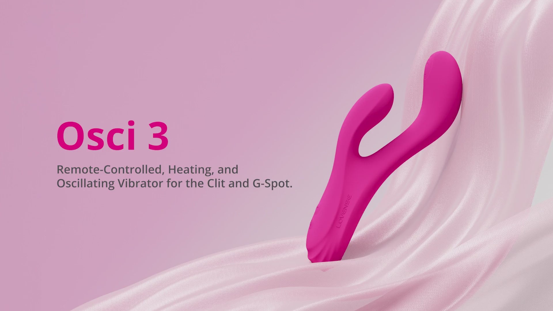 Vibrator Rabbit Osci3 Lovense