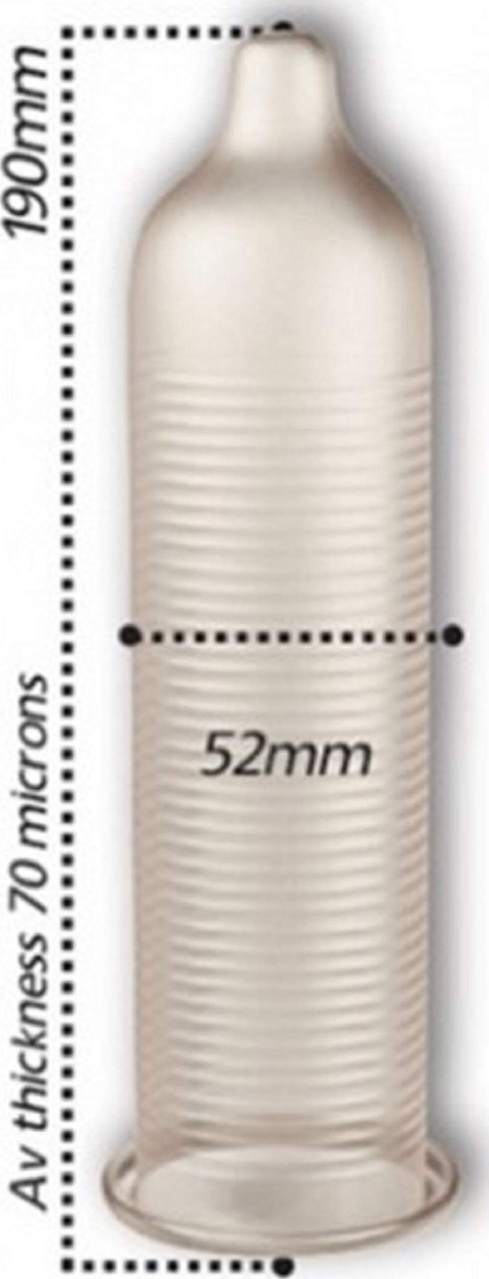 Prezervative Pasante Ribbed 12buc Imagine secundară a produsului