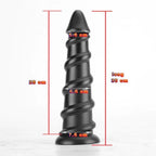 X-MEN 11.8 inch Butt Plug Black