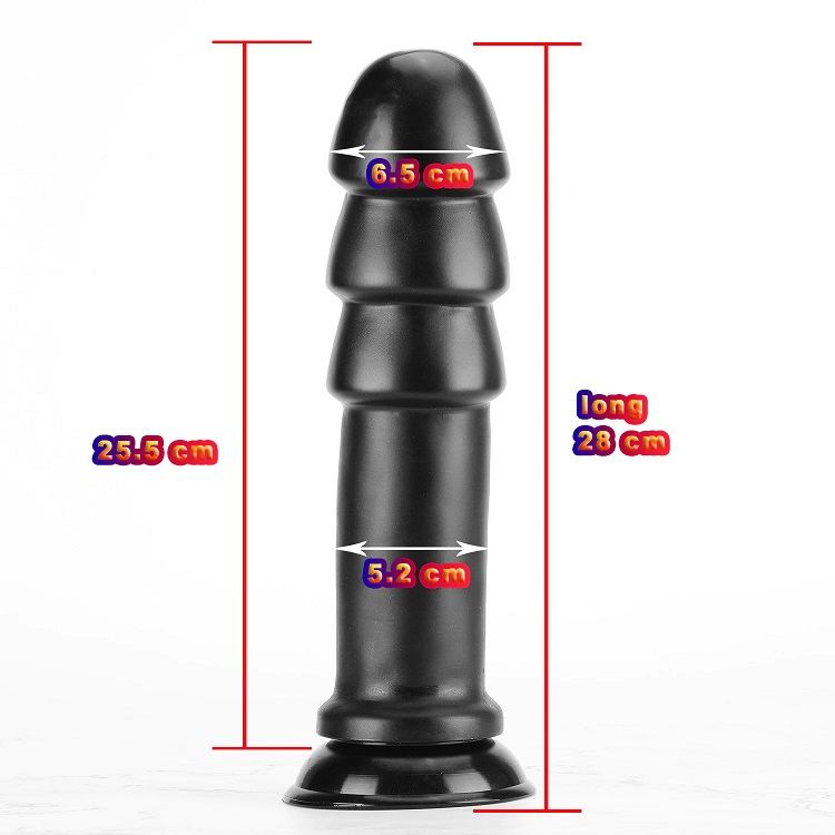 X -MEN 11 inch Butt Plug Black