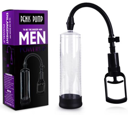 Pompa Pentru Marirea Penisului cu Maneta Enlargement PowerUp Transparent