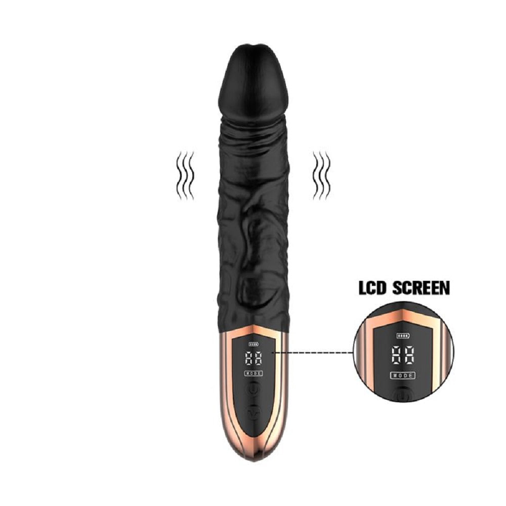 Vibrator Black Orchid, Ecran LCD