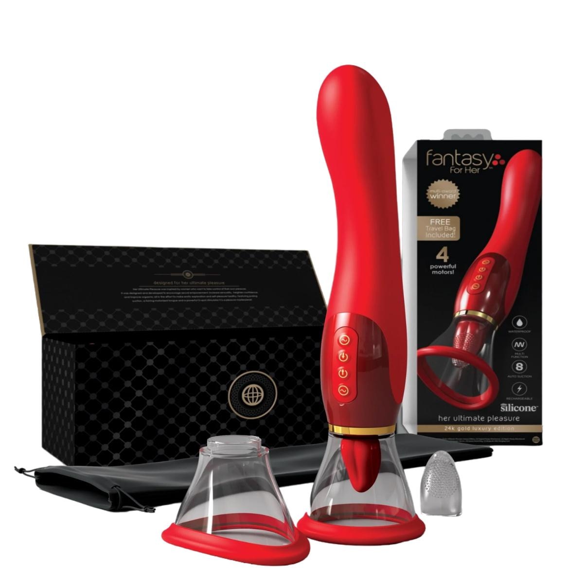 Her Ultimate Pleasure Holiday Version  Red