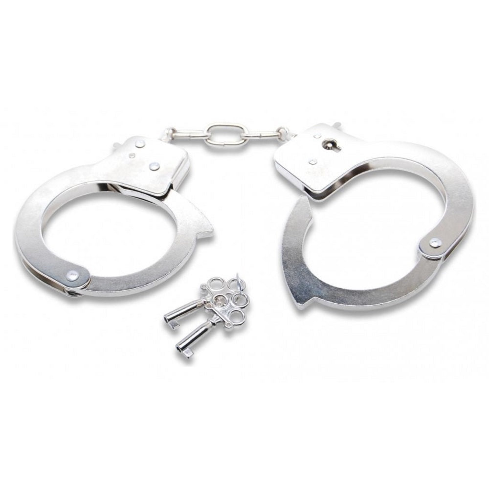 Official Handcuffs  Silver Imagine secundară a produsului