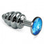 Rosebud Spiral  Plug Blue