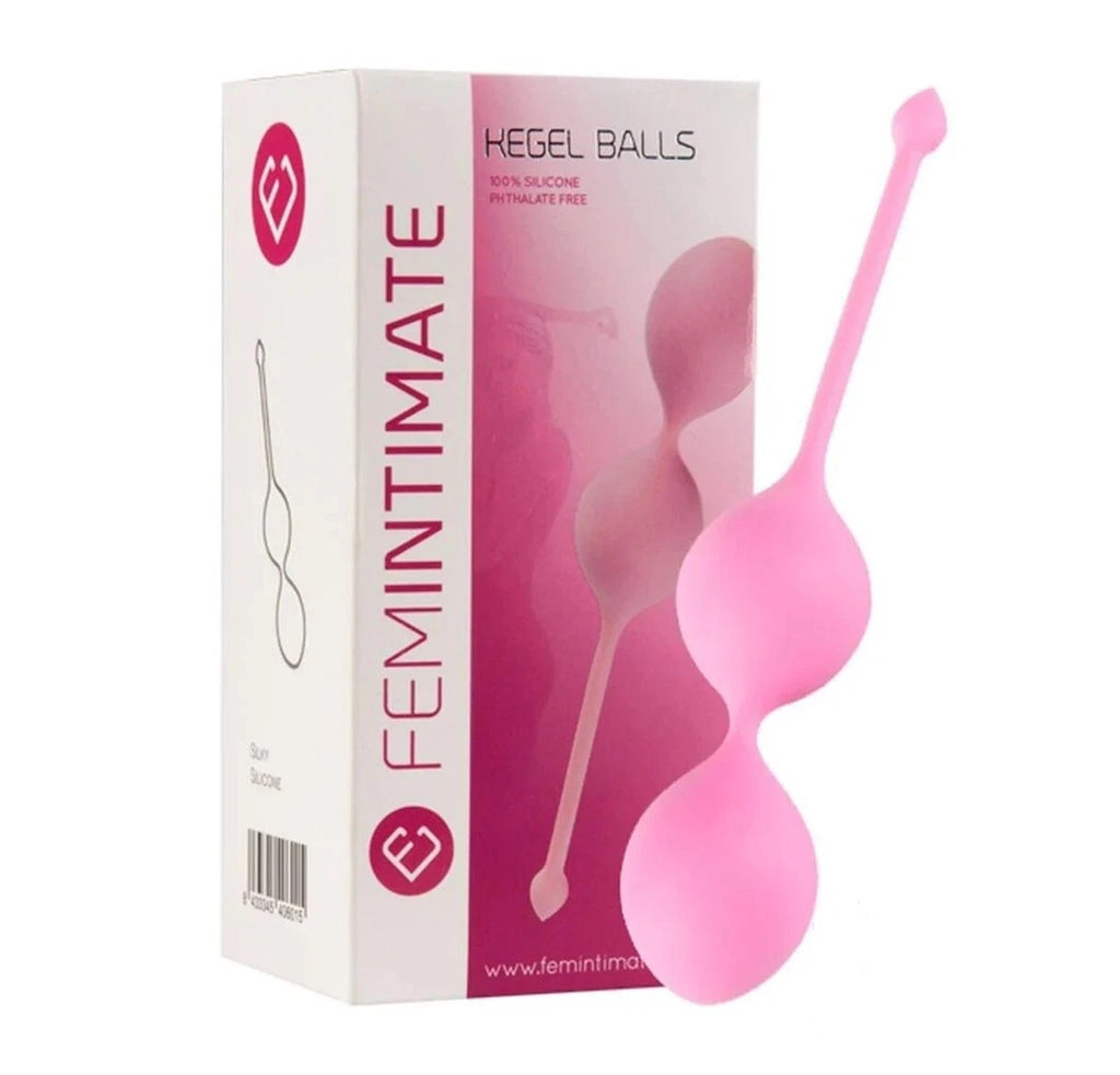 Bile Vaginale Kegel Silicon Roz