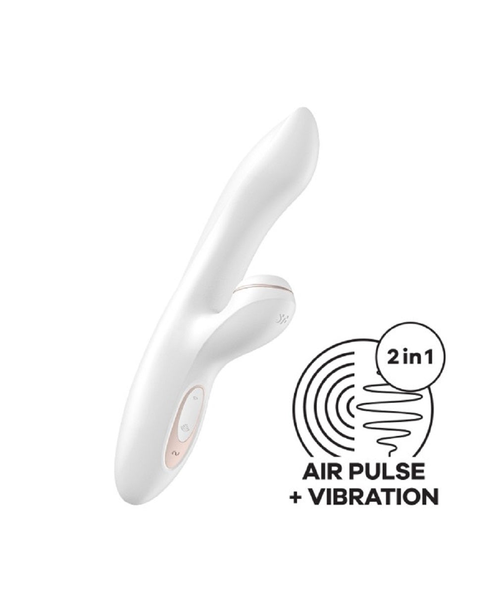 Vibrator G-Spot Rabbit Satisfyer Alb 22 cm