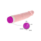 Vibrator Realist Multispeed Jelly Vibe, Natural, 21.5 cm