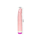 Vibrator Realist Multispeed Jelly Vibe, Natural, 21.5 cm