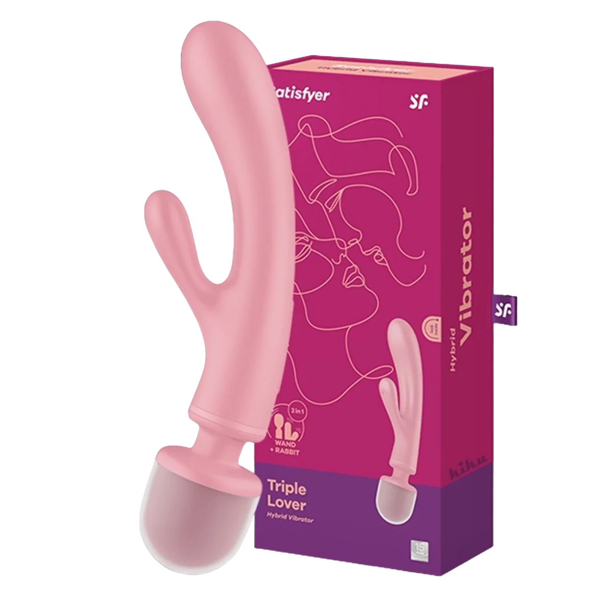 Vibrator Triple Lover Satisfyer Imagine principală a produsului