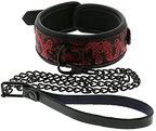 Zgarda si Lesa Blaze Deluxe Negru/Rosu