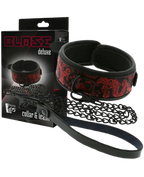 Zgarda si Lesa Blaze Deluxe Negru/Rosu